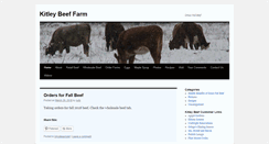Desktop Screenshot of kitleybeef.ca